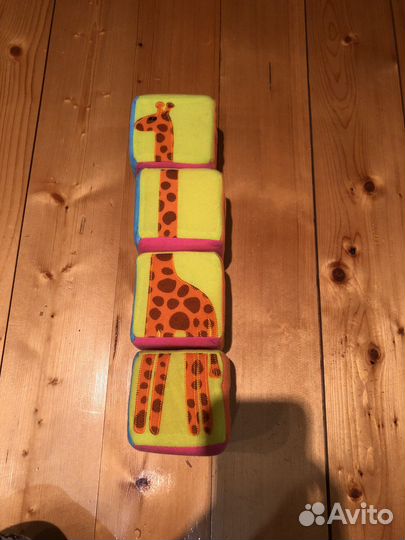 Мягкие кубики большие Икея IKEA