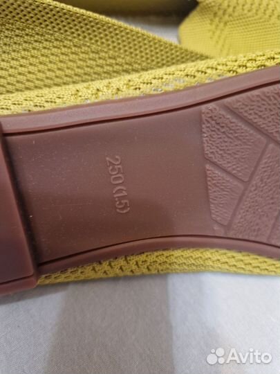 Слипоны женские тканевые размер 39