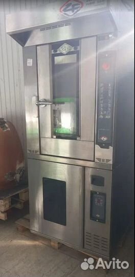 Печь ротационная zucchelli forni minicombo E40x60