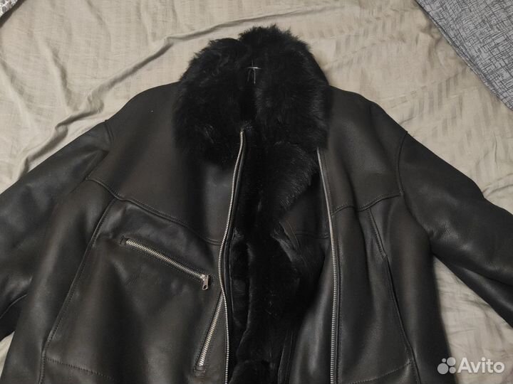 Дубленка натуральная женская 52 54 размер