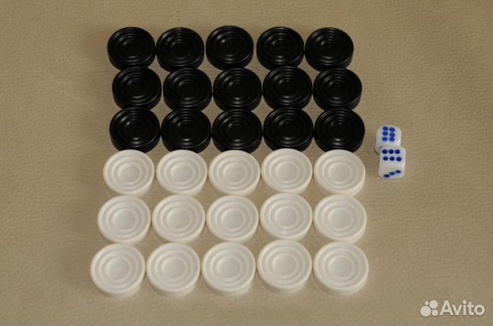 Набор для игры в нарды, шашки