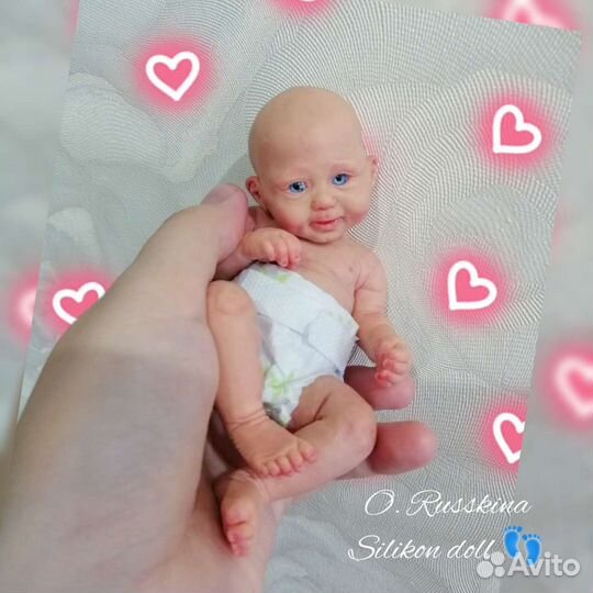 Кукла реборн силиконовая