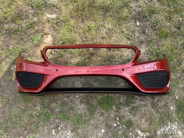 Бампер передний Mercedes C-Class W205 AMG