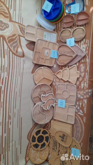 Менажница деревянная