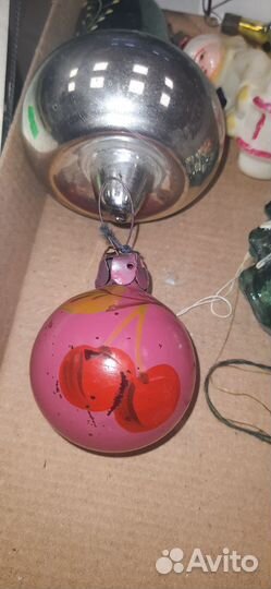 Елочные игрушки СССР и Звезда наконечник СССР