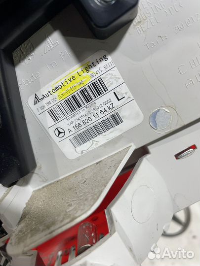Задний левый фонарь Мерседес x166 GL