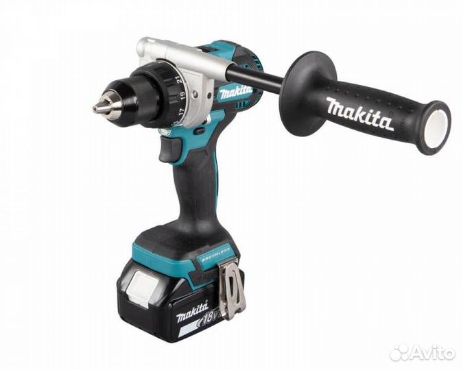 Акк.Дрель-шуруповёрт 18V Makita DDF486RTJ(2*5Ач)