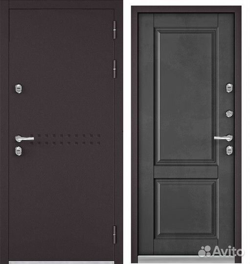 Ходная дверь в дом с терморазрывом