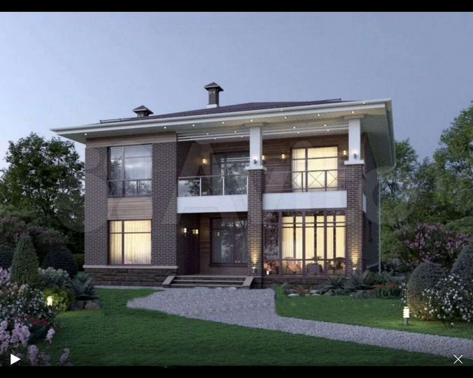 Дом 176 м² на участке 11 сот.