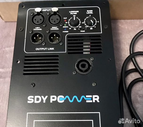 SDY Power 1200Вт, 4ом усилитель для сабвуфера