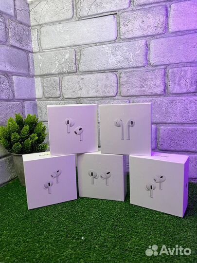 Наушники Apple Airpods pro(доставка+подарок)