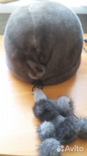 Шапка норковая женская