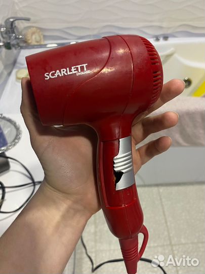 Фен scarlett компактный
