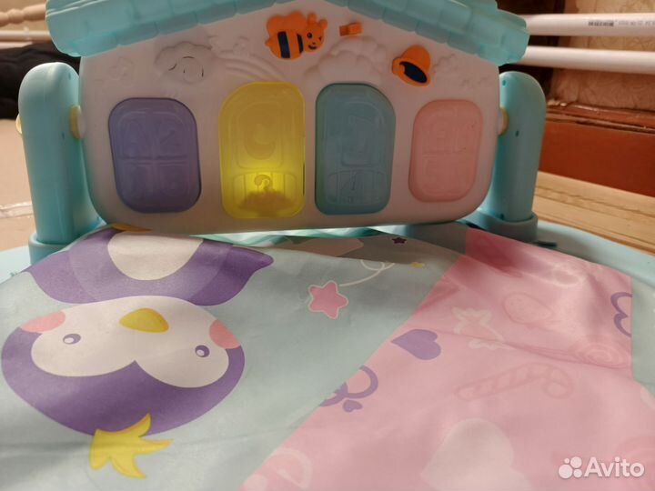 Развивающий коврик музыкальный