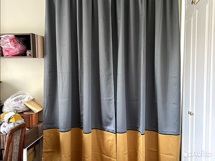 Шторы блэкаут прямые
