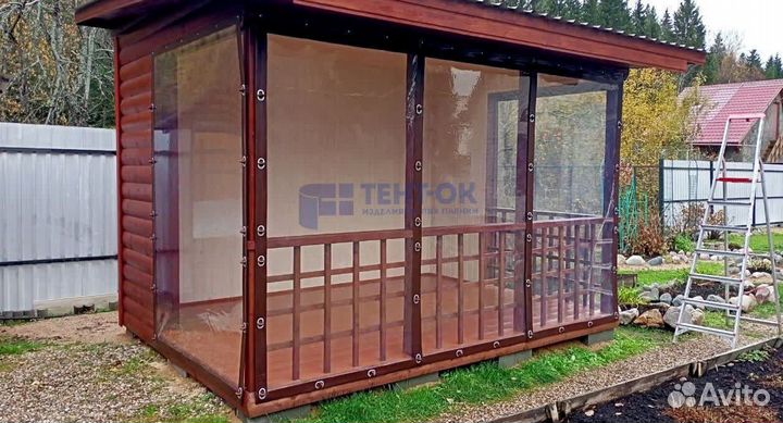 Мягкие окна для веранды