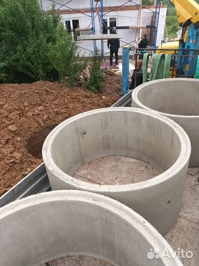 Септик под ключ из бетонных колец