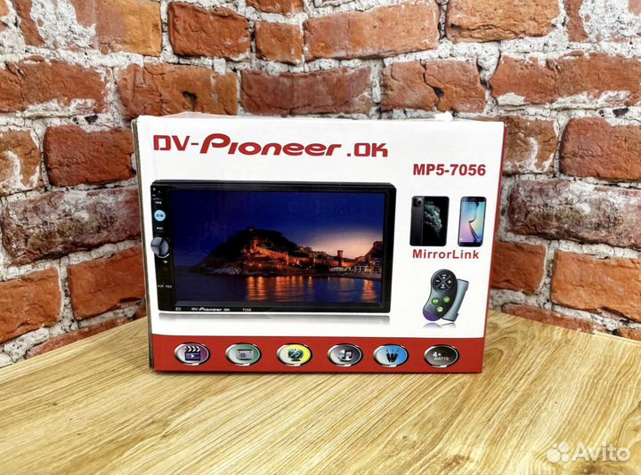 Магнитола сенсорная 2Din Pioneer-OK 7056