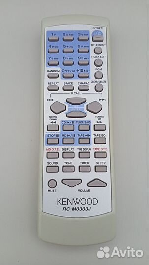 Kenwood RC-M0303J (аудио пульт)