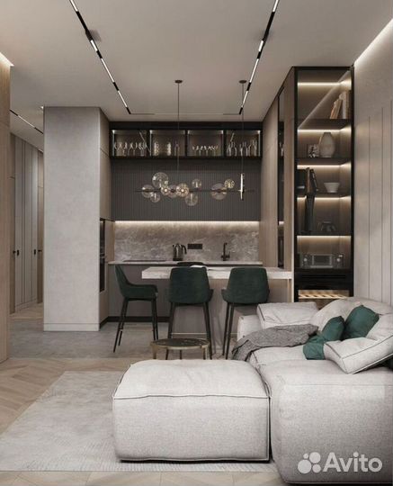 Стильный кухонный гарнитур