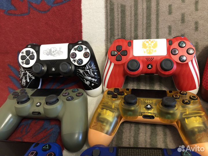 Новые и б/у оригинальные джойстики для PS4