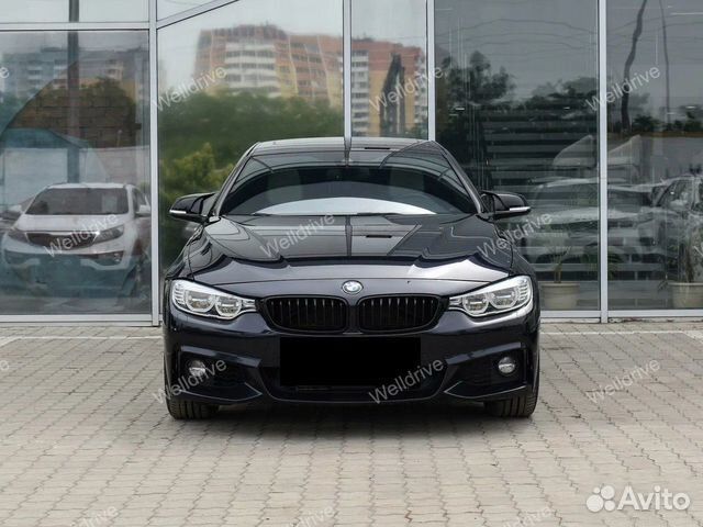 Крышки зеркал BMW F36 М4 дорест черн глянц тюнинг