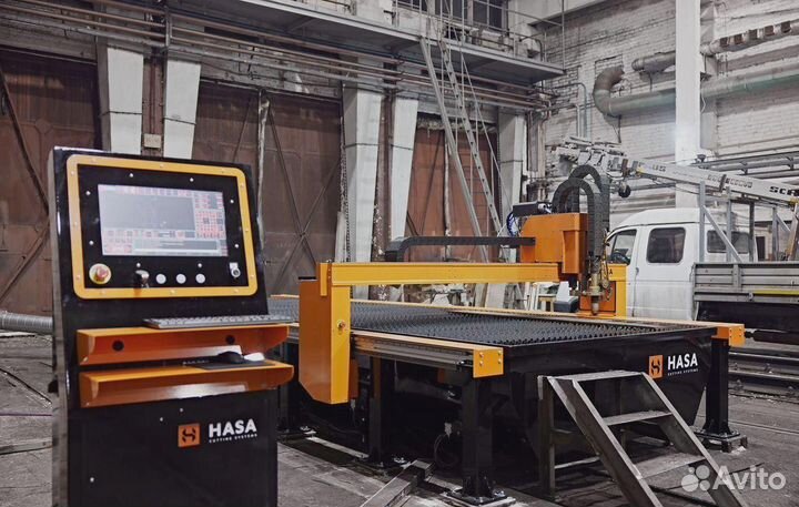 Плазменный станок с чпу плазморез hasa 140А
