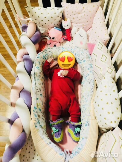 Кокон матрасик для новорожденных