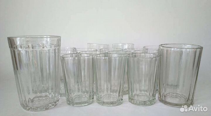 Стопка граненая СССР 14 граней Уршельский зд