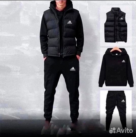 Спортивный костюм adidas осенний