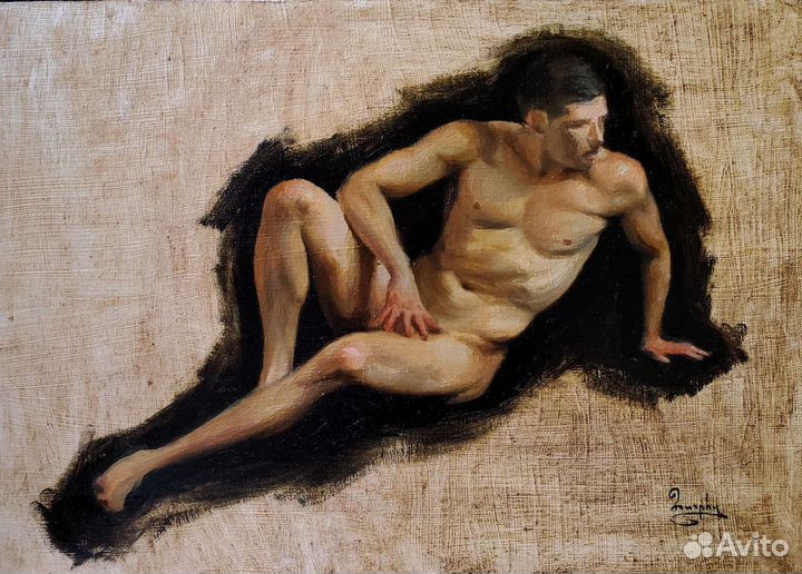 Картина маслом/обнажённая натура