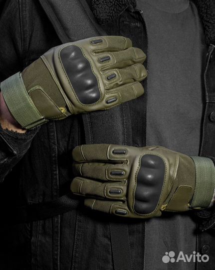Тактические перчатки Black Hawk (зелёные)