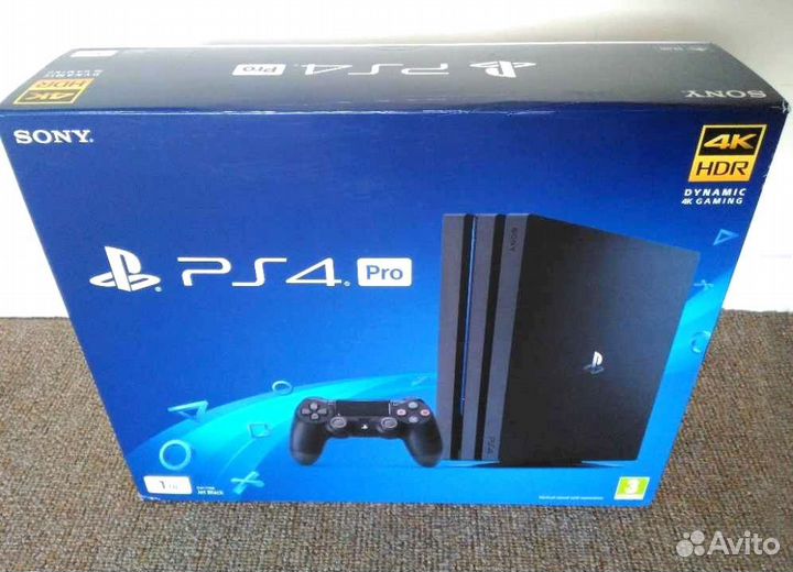 PlayStation 4 Pro 1TB + игра Fifa 21