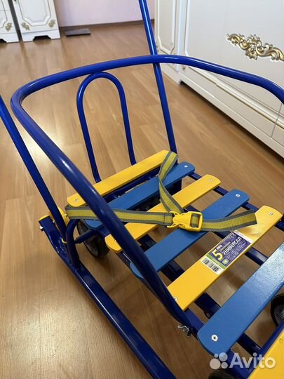 Детские санки на колесах