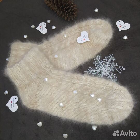 Носки из собачьей шерсти