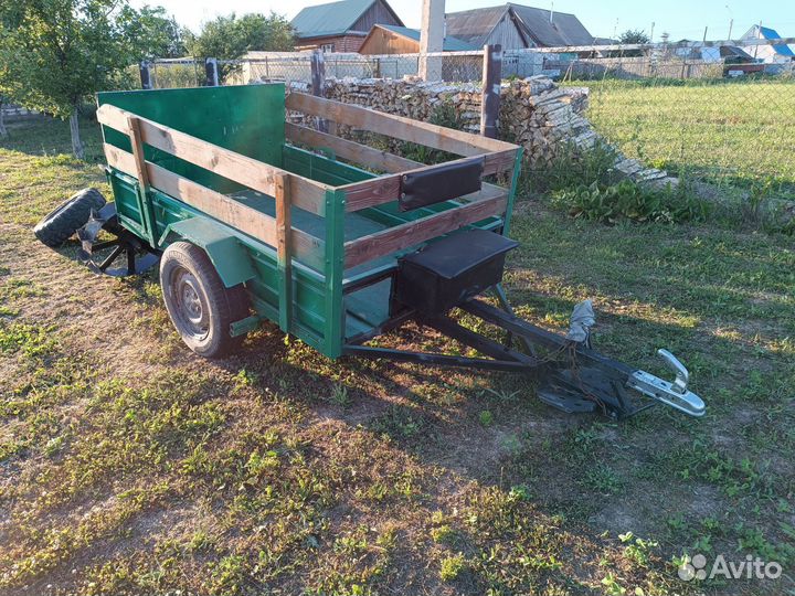 Прицеп для мотоблока Нева + навесное оборудование