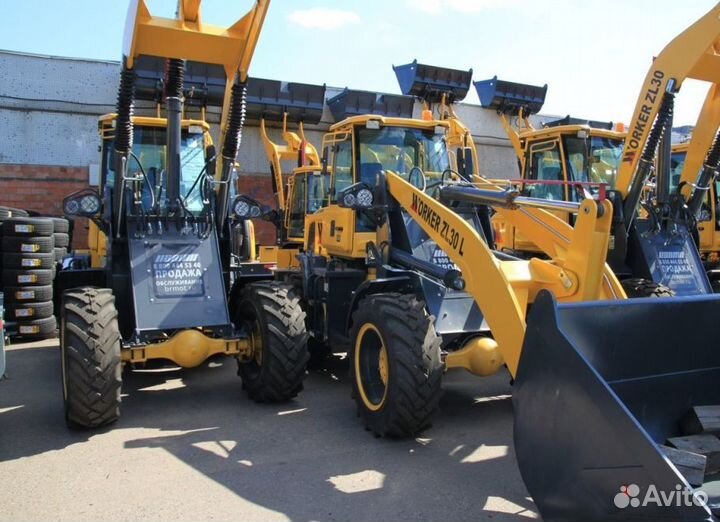 Фронтальный погрузчик Worker ZL30, 2023