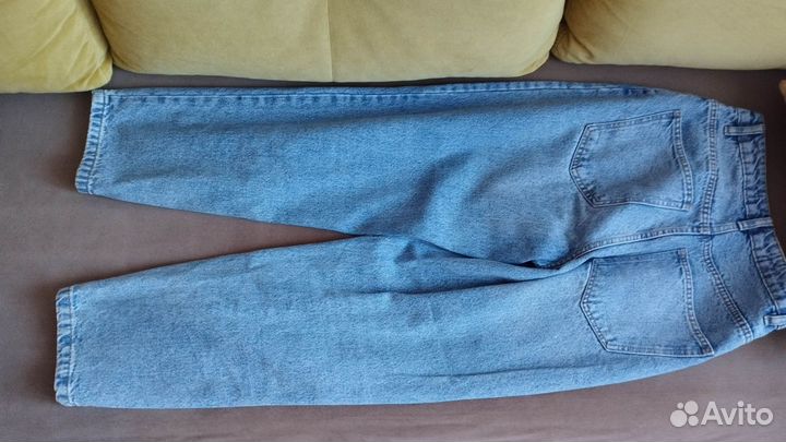 Джинсы голубые