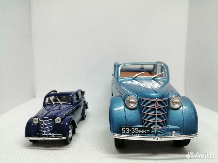 Модель Москвич-400-420А«Кабриолет» в масштабе 1:24
