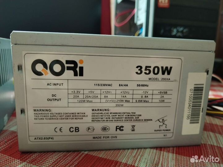 Комплектующие для платы на 775 сокете