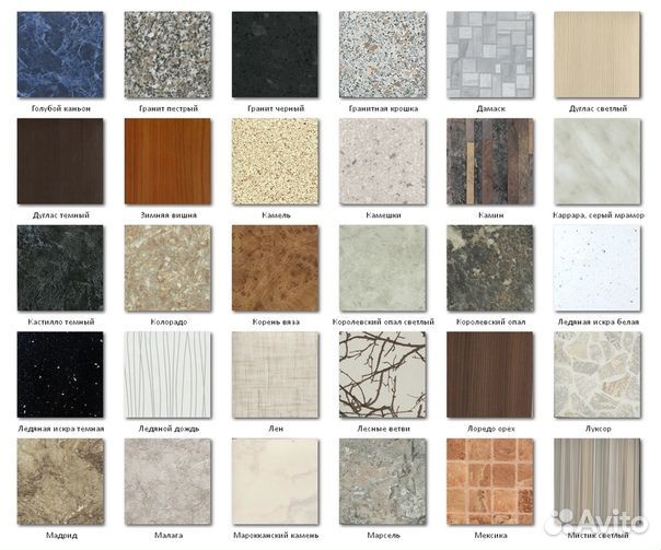 Кухонная столешница остатки