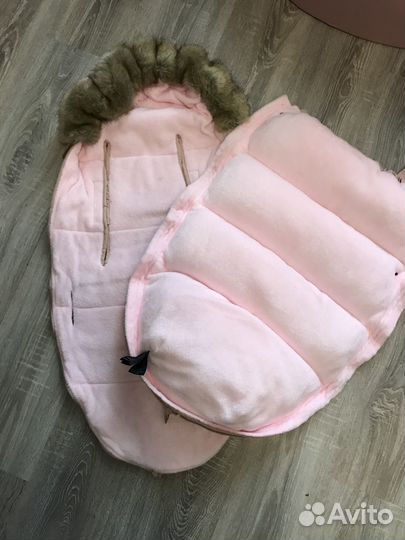 Зимний конверт в коляску elodie details