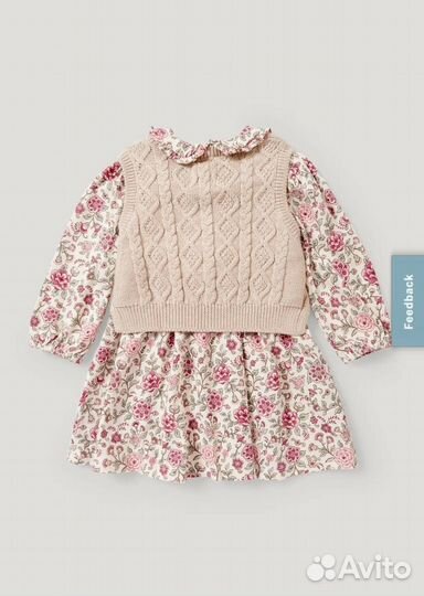 Платье для девочки С&А 62р