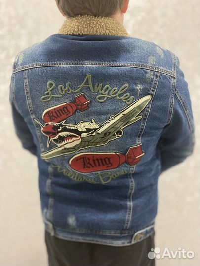 Джинсовая куртка мужская