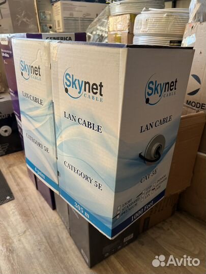 Кабель витая пара utp 5e 4 пары, уличный (медь)