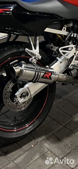 Прямоток Dominator на Honda cbr 600 f4i