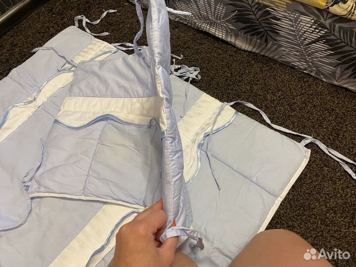 Бортики в детскую кроватку