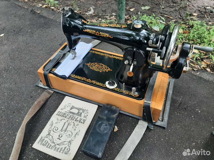 Швейная машинка подольская ручная