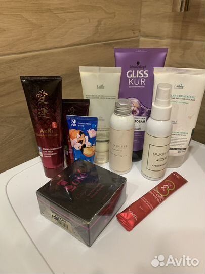 Набор косметики пакетом часть бу/часть новые