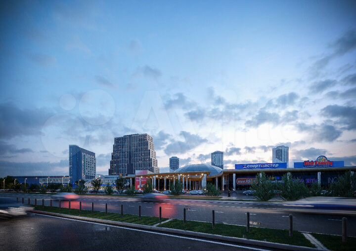 2-к. квартира, 55,2 м², 21/32 эт.